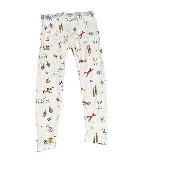 Bellabu Bear Unisex Vintage Holiday Kids Pajamas Size 3T - Picture 5 of 6